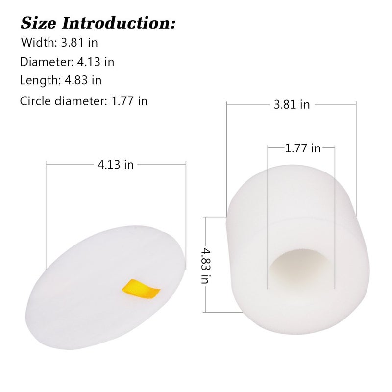 Hongfa Replacement Shark NV755 UV795 Filter, Vacuum Filter Compatible with Shark Rotator Powered Lift-Away XL Capacity NV755 UV795,Replace Parts XFF750 & XHF750 - Image 4